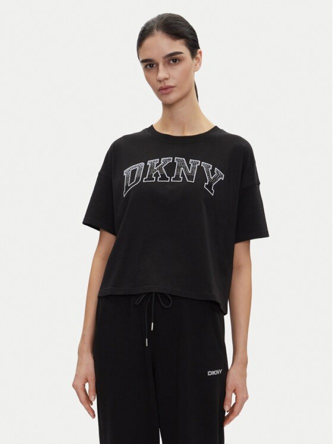 DKNY Sport T-Shirt DP5T1223 Czarny Regular Fit