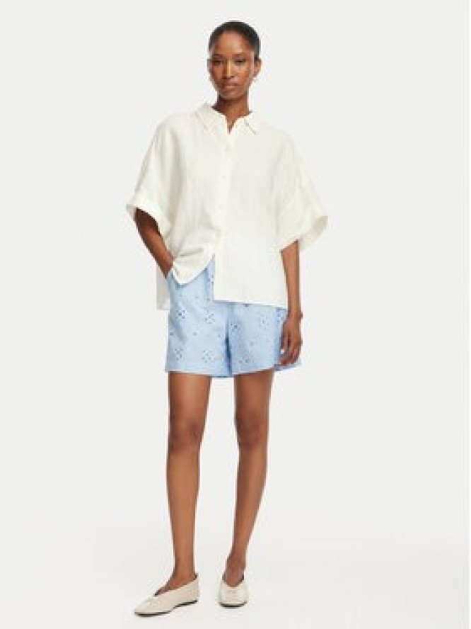 Vero Moda Szorty materiałowe Eliza 10346709 Niebieski jasny Regular Fit
