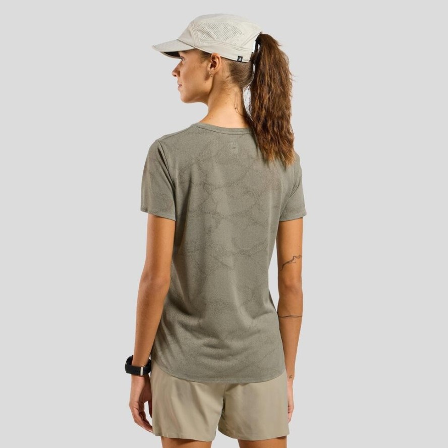 Koszulka damska do biegania ODLO Zeroweight Engineered Chill-Tec