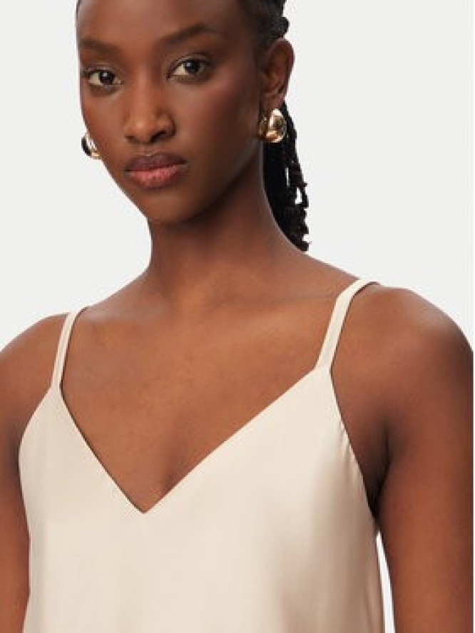 Rinascimento Top CFC0127685003 Beżowy Regular Fit