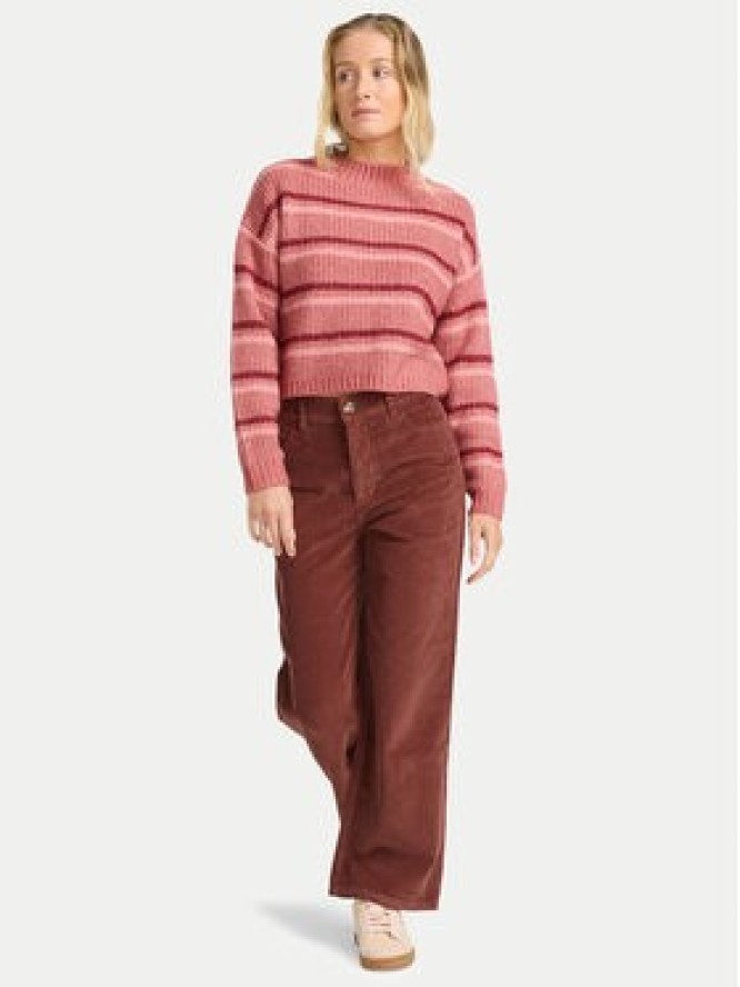 Billabong Spodnie materiałowe Be Free Cord EBJDP03002 Brązowy Wide Leg