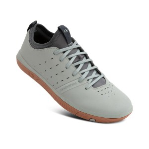 Buty STAMP STREET LACE - szałwiowo-zielone/szare/brązowa podeszwa