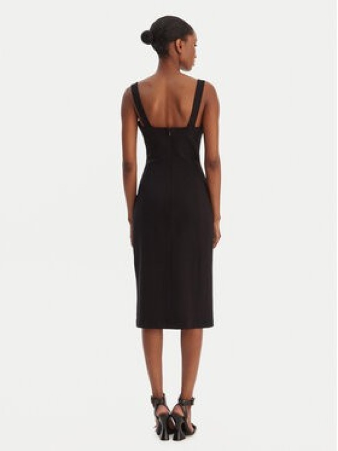 Versace Jeans Couture Sukienka koktajlowa 80HAO940 J0092 Czarny Slim Fit