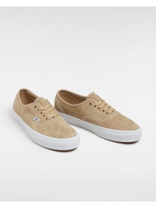 Vans Skórzane sneakersy w kolorze beżowym rozmiar: 35
