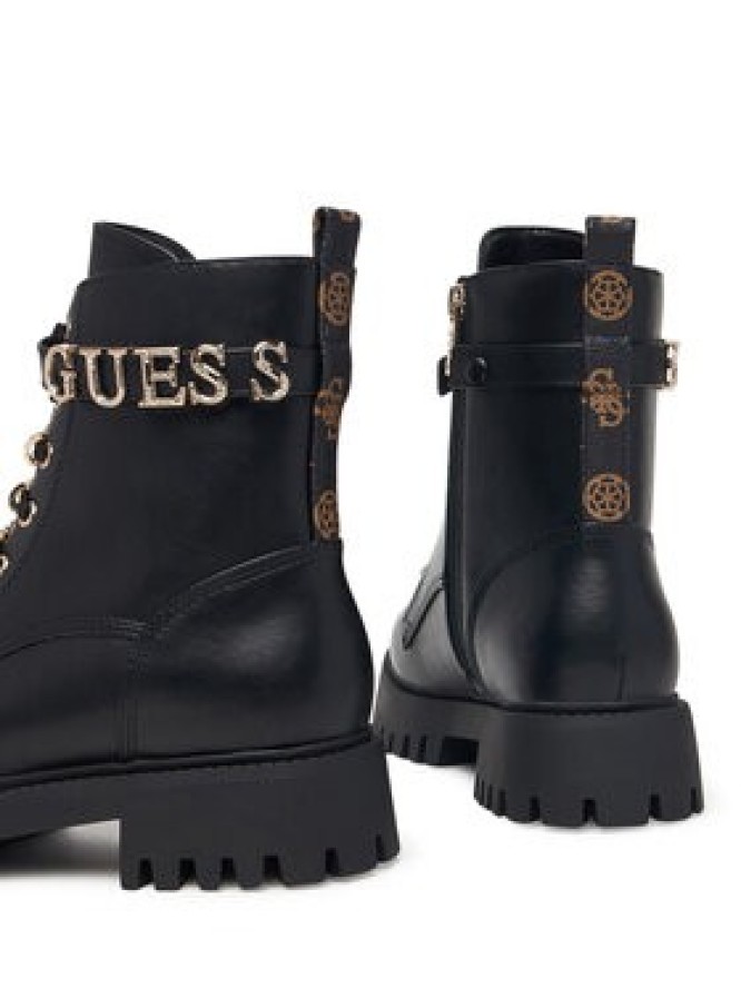 Guess Trapery FLFFIC ELE10 Czarny