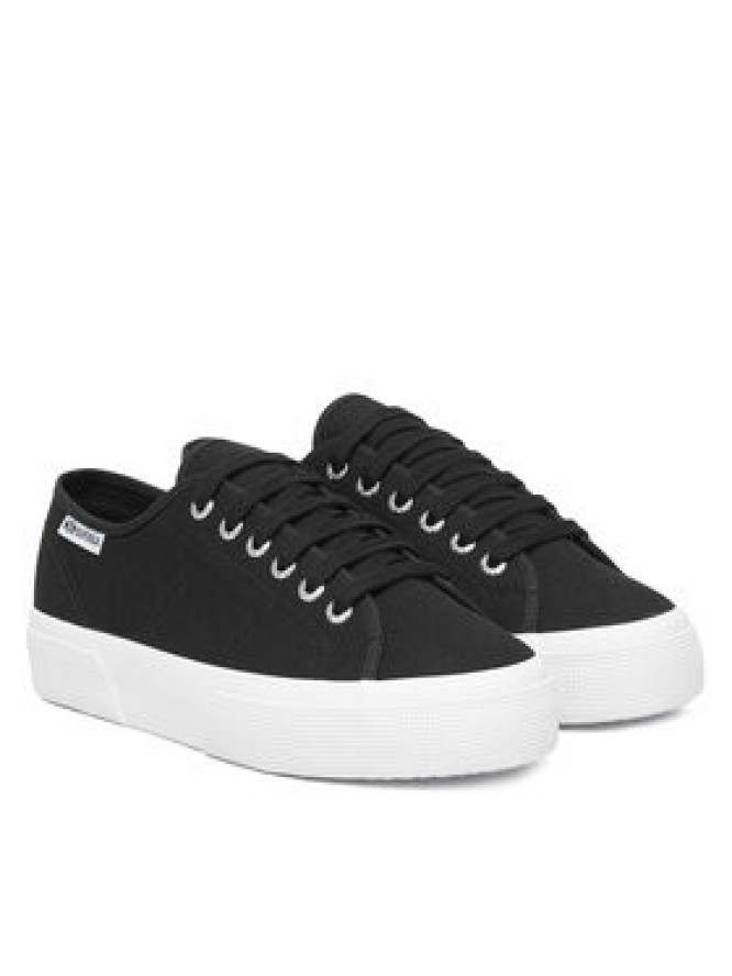 Superga Tenisówki Platform Leggera S2142ZW Czarny