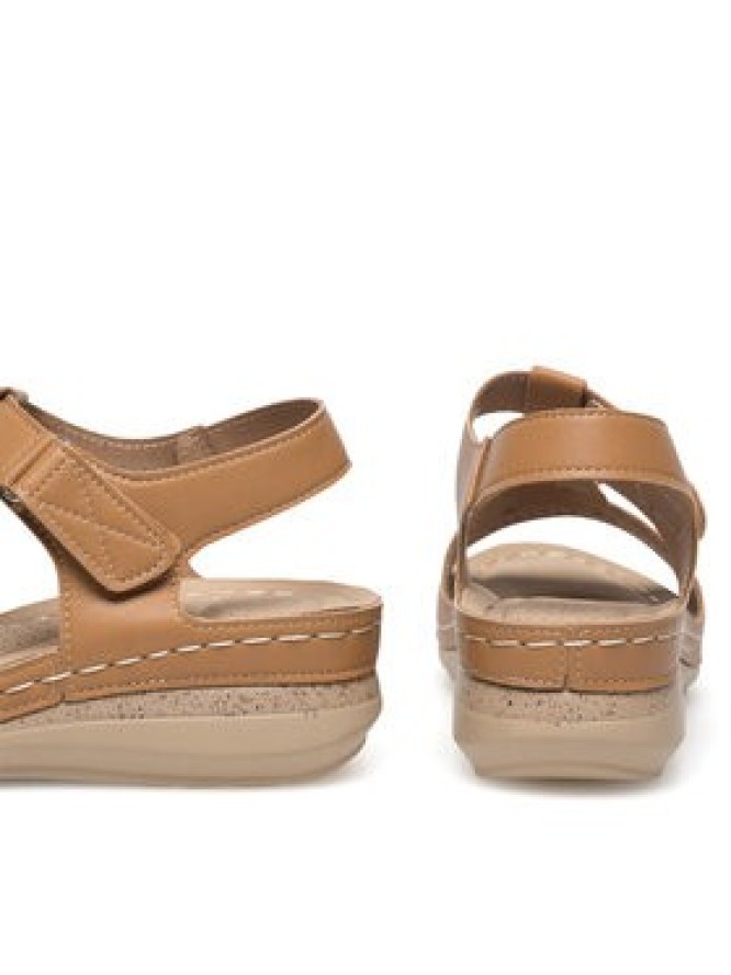 Clara Barson Sandały WYL0510-20 Brązowy