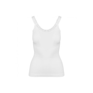 Bezszwowy, ekologiczny tank top z koronką dla kobiet Kariban