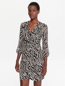 Morgan Sukienka codzienna 252-RUDDY Czarny Regular Fit