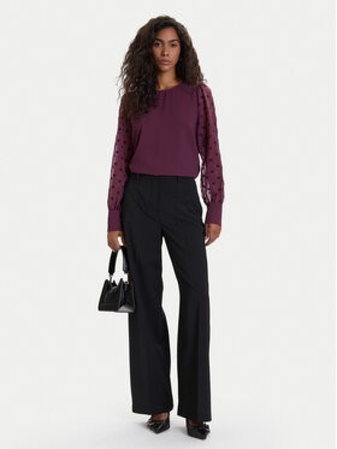 Vero Moda Bluzka Alva 10337474 Fioletowy Regular Fit