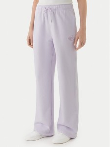 Calvin Klein Jeans Spodnie dresowe Embossed Monologo LV047F206G Różowy Regular Fit