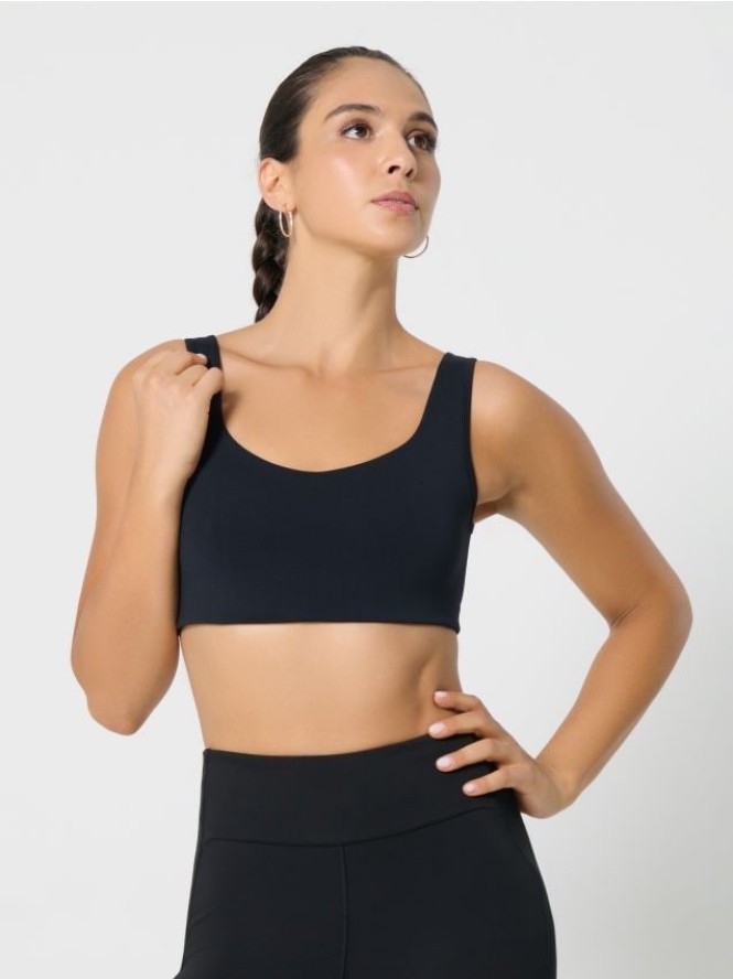 Top sportowy - czarny