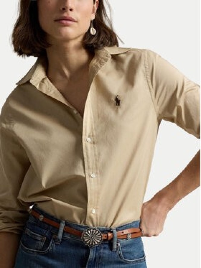 Polo Ralph Lauren Koszula 211A92177016 Beżowy Classic Fit