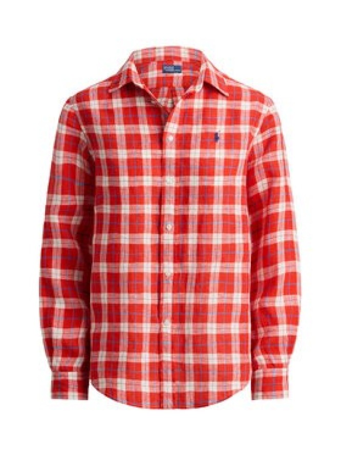Polo Ralph Lauren Koszula 211970733500 Czerwony Classic Fit