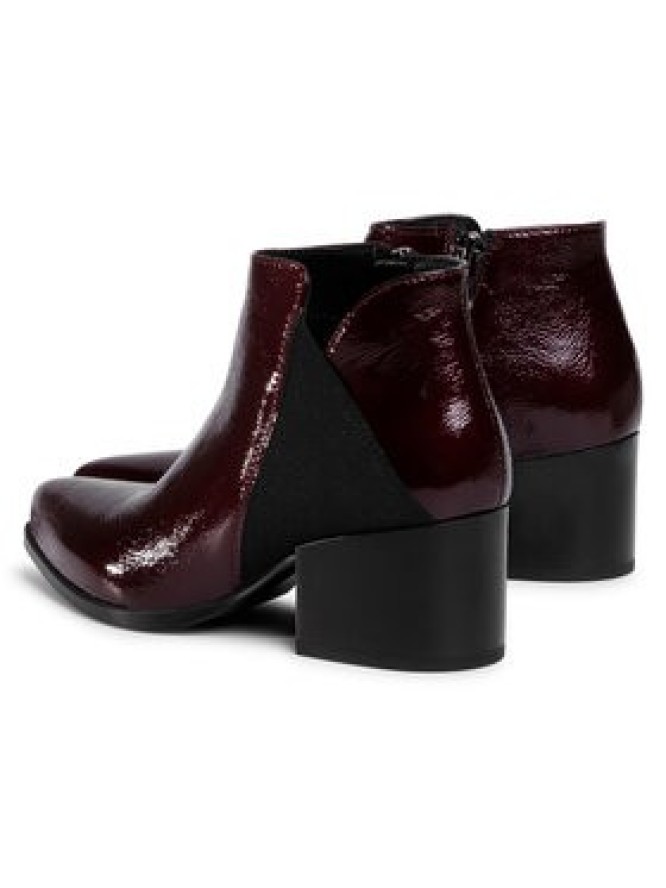 Lasocki Botki 70814-01 Bordowy