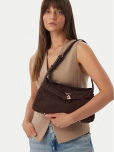 Guess Torebka Ella HWSG97 54180 Brązowy ciemny