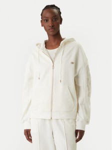 Liu Jo Sport Bluza TA6204 FS090 Écru Regular Fit