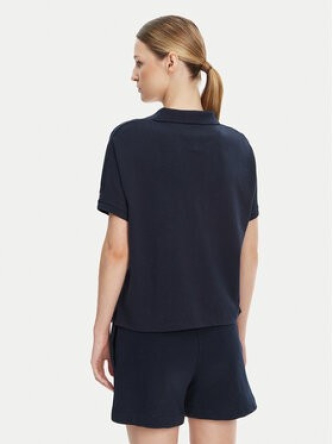 Tommy Hilfiger Polo WW0WW44512 Granatowy Relaxed Fit