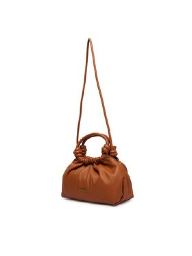 Tommy Hilfiger Torebka Th Soft Leather Med Crossover AW0AW18369 Brązowy