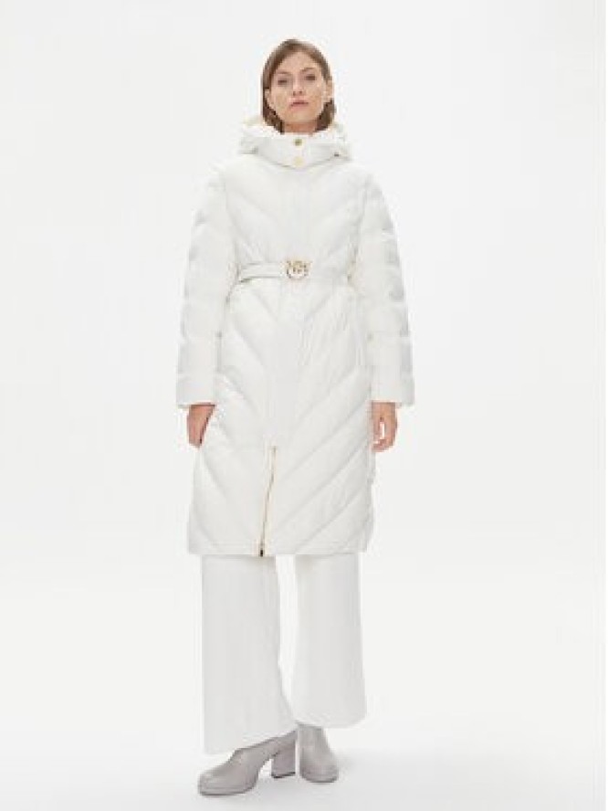 PINKO Kurtka przejściowa Computer 101601 A11M Biały Regular Fit