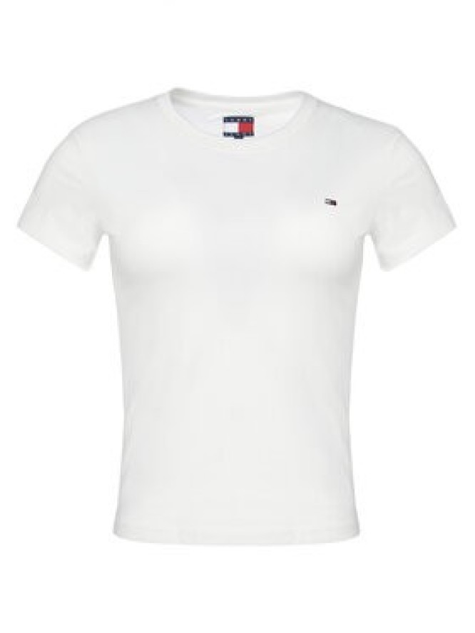 Tommy Jeans Komplet t-shirtów DW0DW21366 Biały Slim Fit