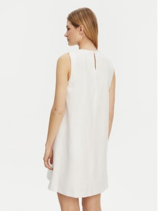 Weekend Max Mara Sukienka codzienna Racer 2515221102 Biały Regular Fit