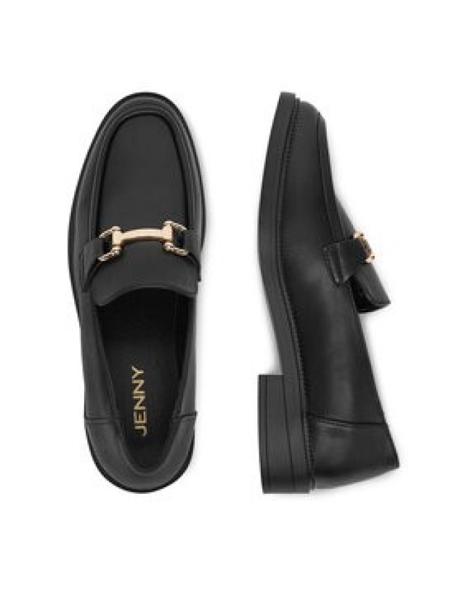 JENNY Loafersy HY35444 Czarny