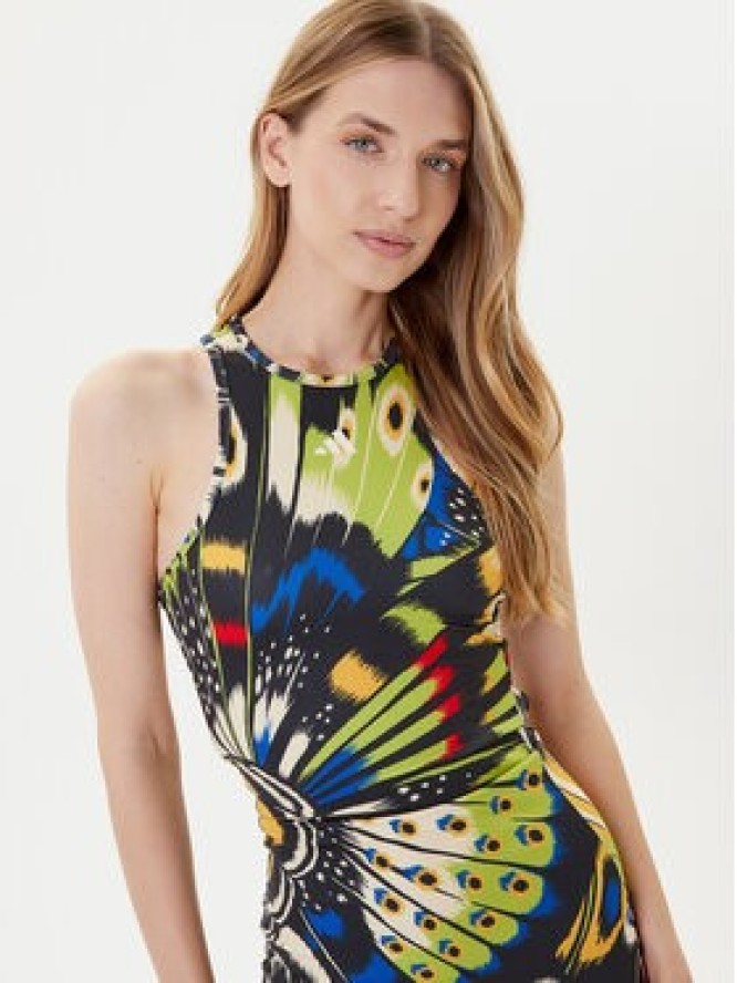 adidas Sukienka codzienna FARM Premium JL8610 Kolorowy Slim Fit