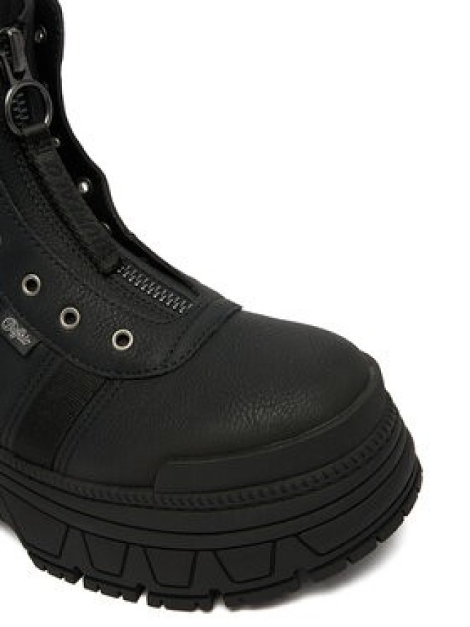 Buffalo Trzewiki Fusion Front Zip 1270130 Czarny