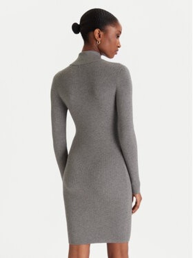 Guess Sukienka codzienna W5BK45 Z0572 Szary Slim Fit