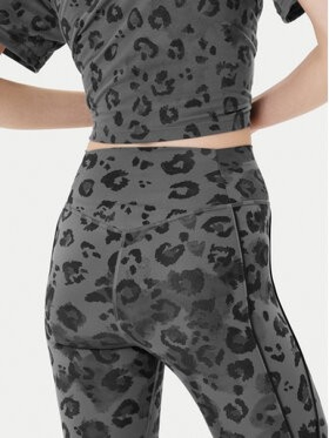 adidas Legginsy Optime Essentials JN2650 Szary Slim Fit