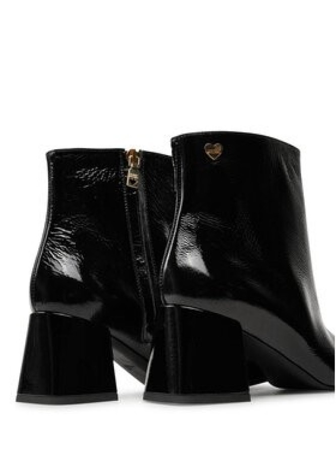 LOVE MOSCHINO Botki JA21117G0LII0000 Czarny