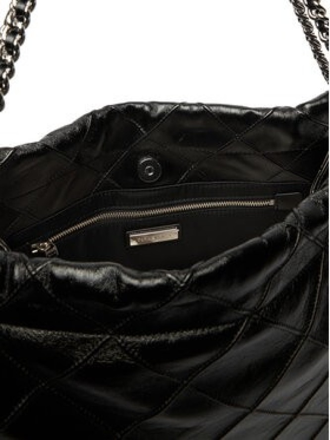 Tory Burch Torebka Fleming Soft Distressed Hobo Bag 165170 Czarny