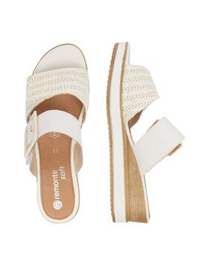 Remonte Klapki CEO-D6463-80 Écru