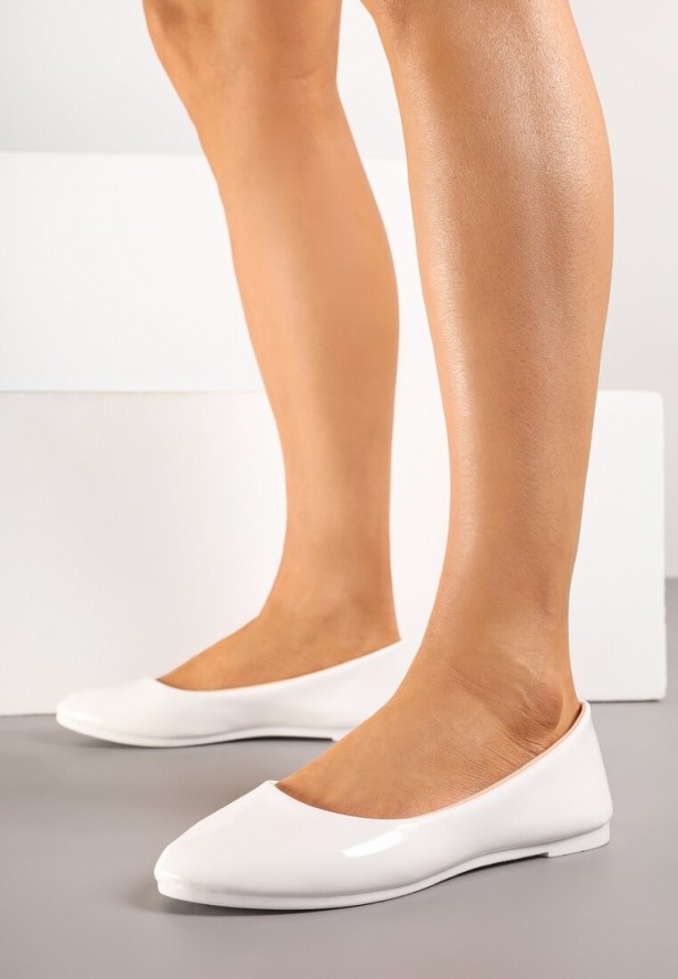 Białe Balerinki Nysaxise