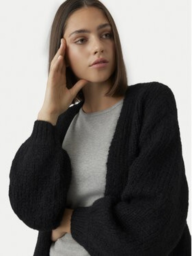Vero Moda Kardigan Maybe 10273101 Czarny Oversize