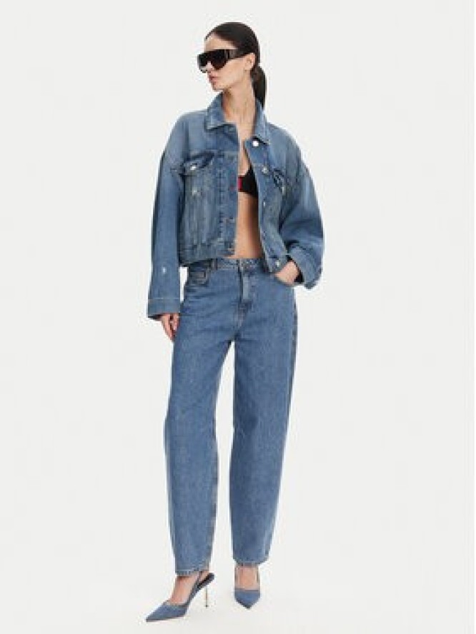 PINKO Kurtka jeansowa Gaborone 104644 Niebieski Regular Fit