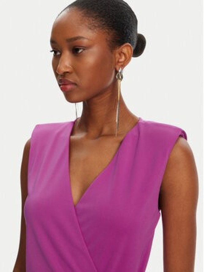 Patrizia Pepe Sukienka koktajlowa 2A2918/J280-M530 Różowy Regular Fit