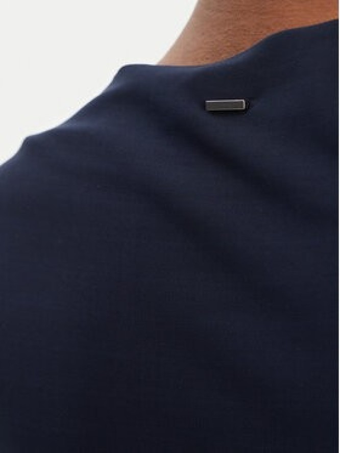 BOSS Bluzka Elamma 50541896 Granatowy Slim Fit