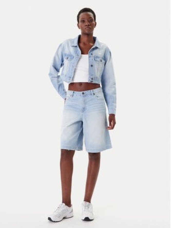 Karl Kani Szorty jeansowe PD00005506 Niebieski Loose Fit