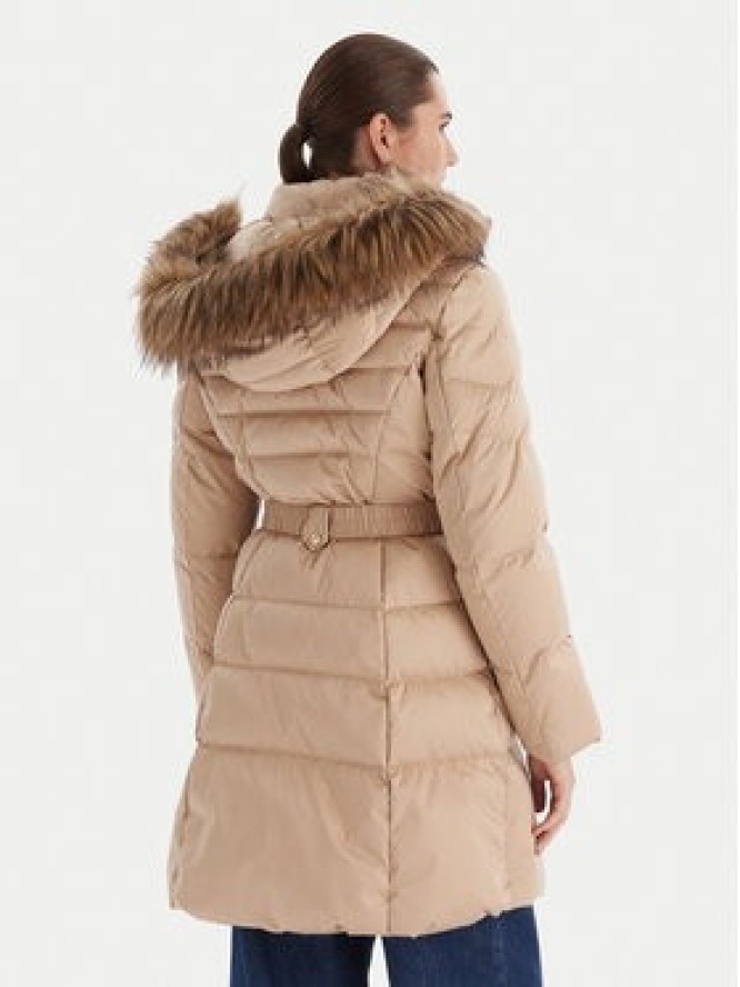 Guess Kurtka puchowa W5BL30 W2802 Beżowy Regular Fit