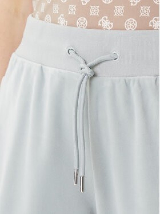 Guess Spodnie dresowe V3BB27 K0232 Zielony Regular Fit