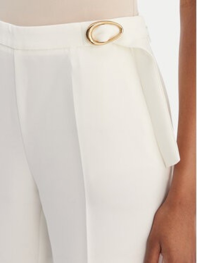 Marciano Guess Spodnie materiałowe 6RGB02 7357A Écru Regular Fit