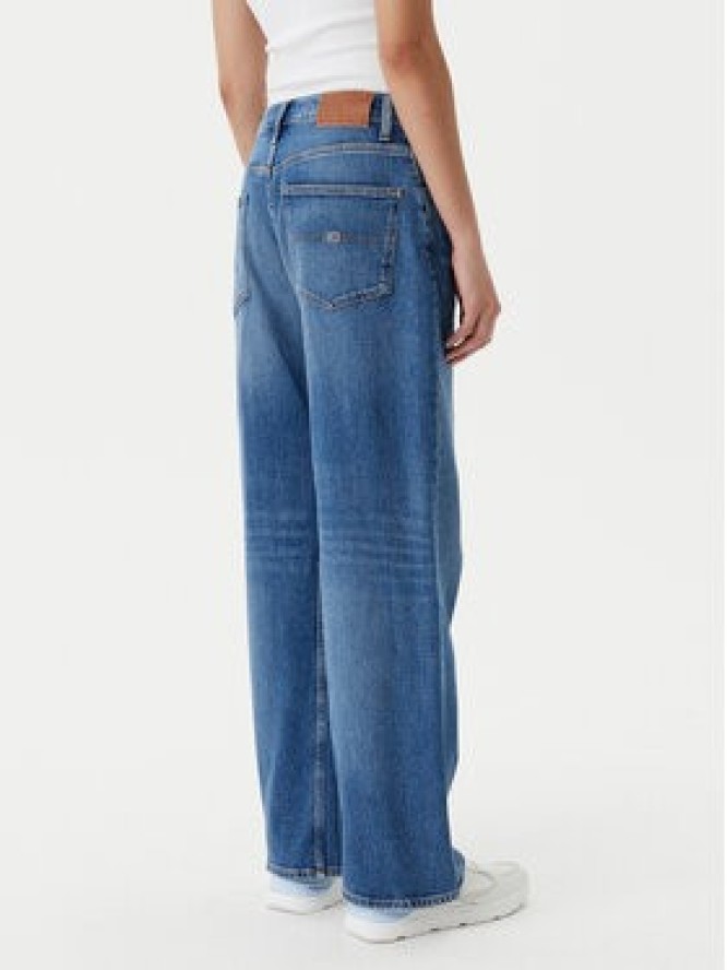 Tommy Jeans Jeansy Mia DW0DW20062 Granatowy Relaxed Fit