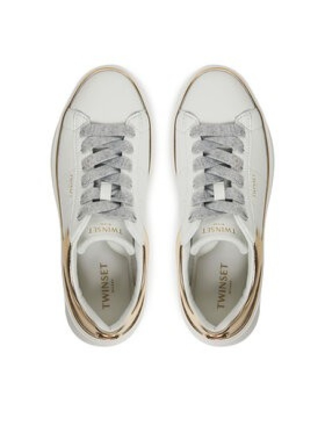 TWINSET Sneakersy 251TCP042 Biały