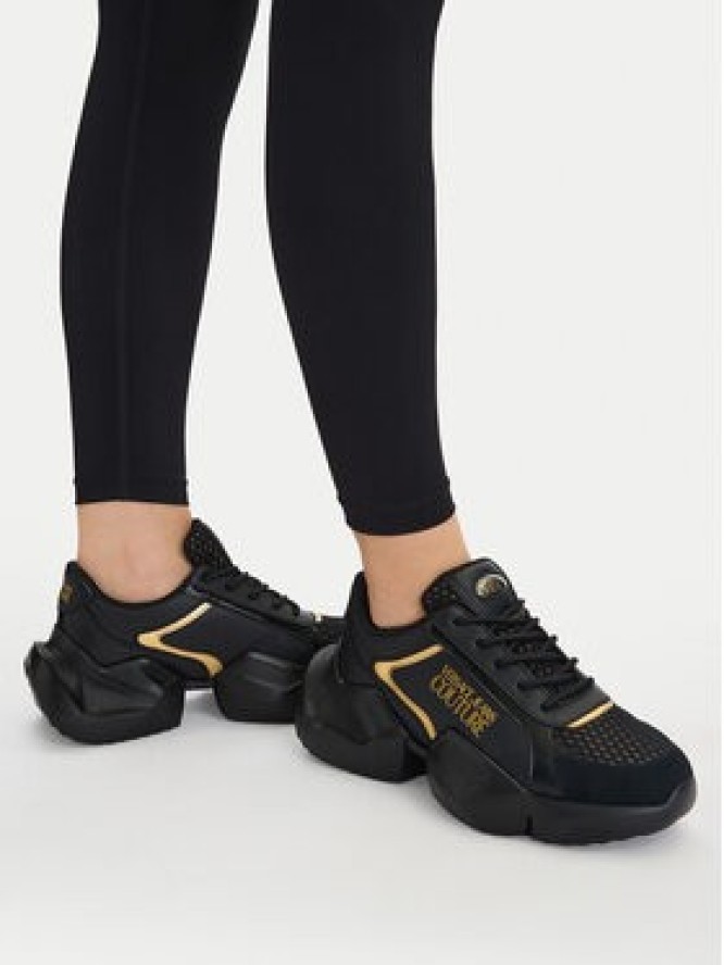 Versace Jeans Couture Sneakersy 80VA3SU3 ZPB78 G89 Czarny