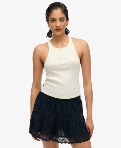 Tank top z plecami typu racer i logiem dla kobiet Superdry Essential