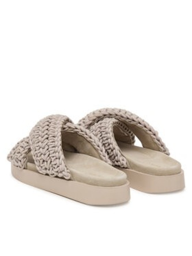 Inuikii Klapki Woven 1004.003.0062 Szary jasny