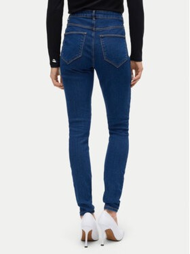 Vero Moda Jeansy Elly 10310613 Granatowy Skinny Fit