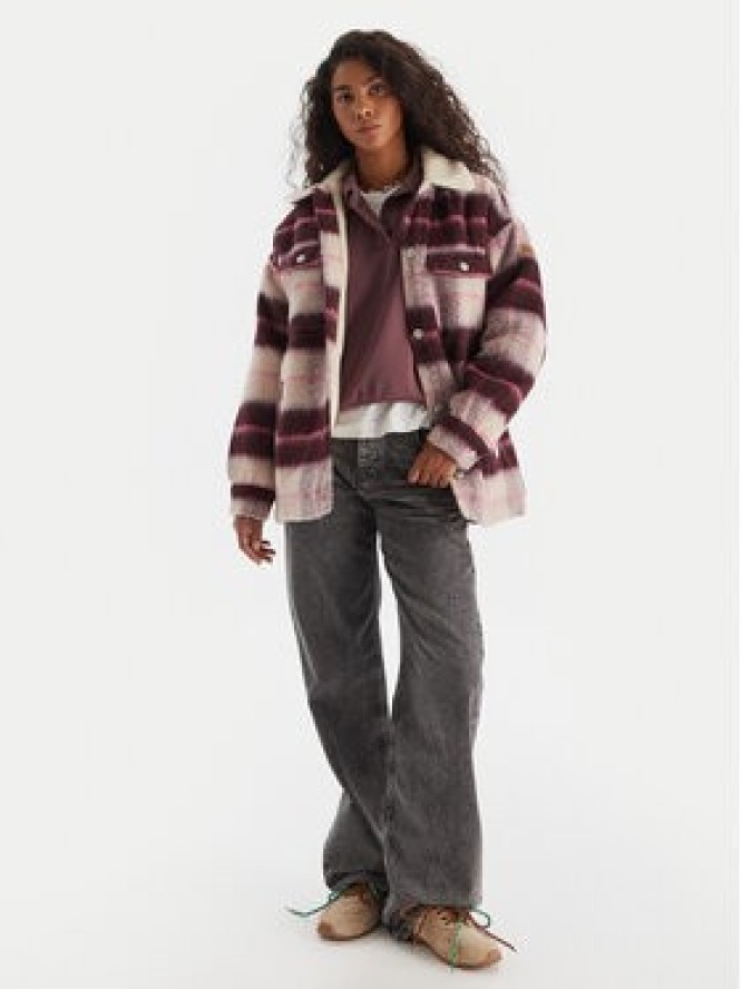 Roxy Kurtka przejściowa Passage Of Time ERJJK03670 Bordowy Relaxed Fit